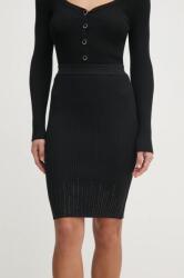 Guess szoknya ALICE fekete, mini, ceruza fazonú, W5RD83 Z2Y50 - fekete XS