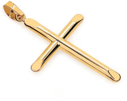 Heratis Forever Kereszt medál ferde élekkel, magassága 37mm, 9K IZ18112HR