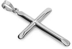 Heratis Forever Kereszt medál levágott élekkel, magassága 37mm, 9K fehérarany IZ18112AHR