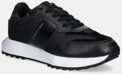 Calvin Klein sportcipő LOW TOP LACE UP NYLON WOVEN fekete, HM0HM01841 - fekete Férfi 42