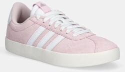 Adidas velúr sportcipő Vl Court 3.0 rózsaszín, JP5325 - rózsaszín Női 37 1/3