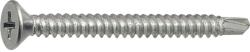  Süllyesztett fejű lemezcsavar önfúró 4, 8x16mm horganyzott (KOE-KS4816)