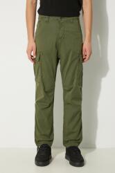 Alpha Industries nadrág Squad Pant férfi, zöld, egyenes, 188202 - zöld 34
