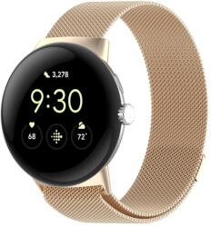 MILANESE Fémszíj Google Pixel-hez Watch3 45mm CHAMPAGNE