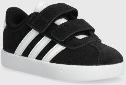 adidas gyerek velúr sportcipő VL COURT 3.0 CF I - fekete 23