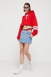 Tommy Jeans farmer szoknya mini, egyenes - kék 30