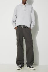 Alpha Industries pamut nadrág Jet Pant szürke, egyenes, 101212 - szürke 32