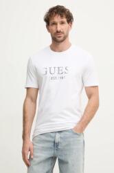 Guess t-shirt fehér, nyomott mintás, M5RI12 J1314 - fehér L