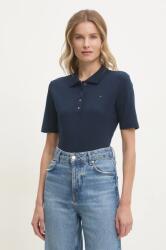 Tommy Hilfiger poló női, sötétkék, WW0WW43224 - sötétkék XS - answear - 20 990 Ft