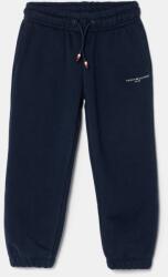 Tommy Hilfiger gyerek melegítőnadrág sötétkék, sima, KS0KS00596 - sötétkék 116