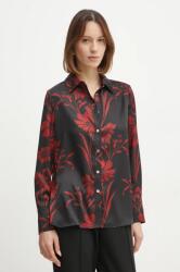 GUESS ing MOLLY női, galléros, fekete, regular, 5RGH34 9917Z - fekete 38 - answear - 42 990 Ft