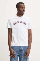 Guess Jeans t-shirt fehér, férfi, nyomott mintás, M5RI75 K8FQ4 - fehér XXL