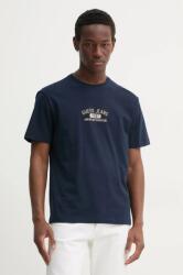 Guess Jeans pamut póló sötétkék, férfi, nyomott mintás, M5RI77 K8FQ4 - sötétkék L