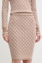 Guess szoknya LISE bézs, mini, ceruza fazonú, W4BD53 Z37K0 - bézs XL
