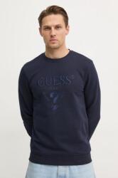 GUESS felső BEAU sötétkék, férfi, nyomott mintás, M5RQ08 KCN01 - sötétkék XL