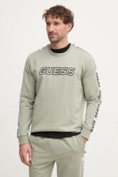 GUESS felső ARLO zöld, férfi, nyomott mintás, Z4GQ24 K6ZS1 - zöld S
