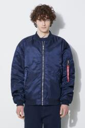 Alpha Industries bomber dzseki MA-1 CS férfi, sötétkék, átmeneti, oversize, 136136 - sötétkék L