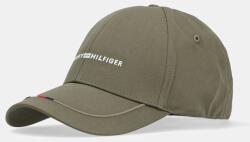 Tommy Hilfiger pamut baseball sapka zöld, nyomott mintás, AM0AM13001 - zöld Univerzális méret
