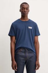 Levi's pamut póló férfi, nyomott mintás - sötétkék S - answear - 9 390 Ft