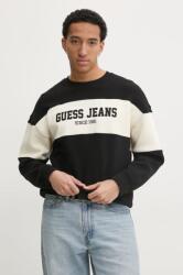 Guess Jeans felső zöld, férfi, mintás, M4BQ39 K9V31 - fekete XXL