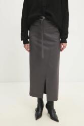 Answear Lab szoknya szürke, maxi, ceruza fazonú - szürke M - answear - 21 990 Ft