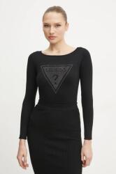 GUESS pulóver ELIZA könnyű, női, fekete, W5RR01 Z2YK2 - fekete XS