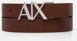 Armani Exchange kifordítható bőröv fekete, férfi, 951017 CC505 - barna 80