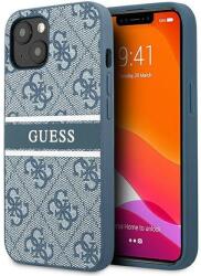 GUESS Husa Guess GUHCP13S4GDBL compatibila cu iPhone 13 Mini, 4G Stripe, Albastru (3666339023713) - itgalaxy
