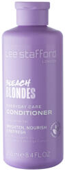 Lee Stafford Bleach Blondes Everyday Care kondicionáló, a szőke haj mindennapi ápolásához, 250 ml