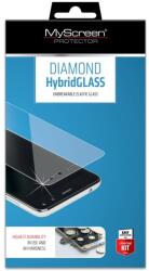 MyScreen hybridglass képernyővédő üveg, flexibilis, ütésállóság, 0.15mm, 8h, nem íves, átlátszó, kompatibilis: Samsung Galaxy S6 EDGE+, SM-G928 (SG58498)