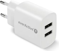 everActive SC220 2x USB-A Hálózati Töltő Adapter 12W - Fehér (SC-220)