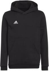 Adidas adidas Performance, Kapucnis futballpulóver logóval, Fekete, 128 CM (H57516-128)