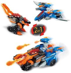 VTECH Switch & Go dinoszauruszok - Spinosaurus és Pterodaktylus 2 az 1-ben robot készlet (80-549304)