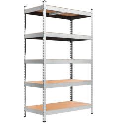 Springos Fém polc 205X120X45 CM HA5164 (HA5164)