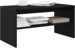 vidaXL fekete tölgy színű szerelt fa TV-szekrény 80 x 40 x 40 cm (859110)