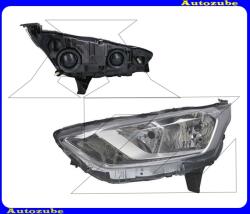 FORD TRANSIT CONNECT 2 2018.05-2022.04 Fényszóró bal (H7/H15/PW24W) króm betétes (motorral) TYC 20-19328-05-2