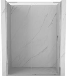 Mexen Exo, nyitható tolóajtó 135x200 cm, 6mm átlátszó üveg, króm profil, 8151-135-000-01-00 (8151-135-000-01-00)