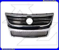 VW TOUAREG 1 2006.12-2010.02 /7L/ Hűtődíszrács komplett (krómdíszléccel) /RENDELÉSRE/ P95800513
