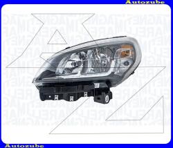 FIAT DOBLO 2 2015.01-2022.05 /263/ Fényszóró bal (H7/H7/W21W) fekete betéttel, nappali fénnyel, motorral MAGNETI MARELLI 712105069992