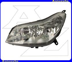 CITROEN C5 1 2004.10-2008.03 /DC, DE/ Fényszóró bal (H7/H1) (automata állítású) DEPO 552-1120L-LD-E