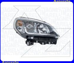 FIAT DOBLO 2 2015.01-2022.05 /263/ Fényszóró jobb (H7/H7/W21W) fekete betéttel, nappali fénnyel, motorral MAGNETI MARELLI 712104969992