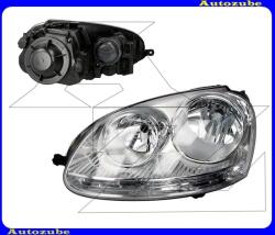 VW JETTA 5 2005.05-2010.12 /1K/ Fényszóró bal króm házas (H7/H7) motorral AL 710301212205