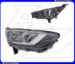 FORD TRANSIT CONNECT 2 2018.05-2022.04 Fényszóró jobb (H7/H15/PW24W) fekete betétes (motorral) TYC 20-19327-15-2