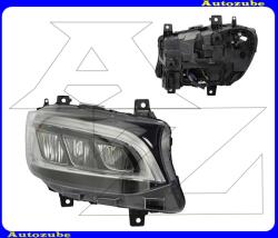 MERCEDES SPRINTER B907 2018.06. -tól Fényszóró jobb (LED) motorral, LED-del, Vezérlőegység nélkül, LED vezérlő nélkül nappali fényhez/helyzetjelzőhöz, LED vezérlő nélkül villogóhoz TYC 20-17639-06-2