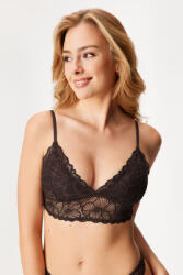 ONLY ONLEvie Bralette melltartó sötétbarna, L