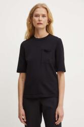 Max Mara Leisure t-shirt női, fekete, 2426366047600 - fekete S