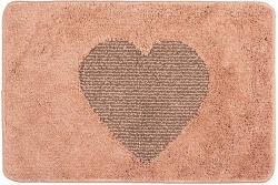 Clayre & Eef Covoras baie textil roz maro 58x38x1 cm (BM0007P) Covor baie