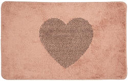 Clayre & Eef Covoras baie textil roz maro 78x48x1 cm (BM0008P) Covor baie