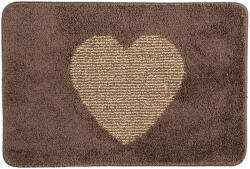 Clayre & Eef Covoras baie textil maro 58x38x1 cm (BM0007CH) Covor baie
