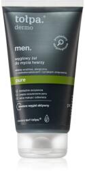 tołpa Dermo Men Pure arclemosó gél aktív szénnel 150 ml